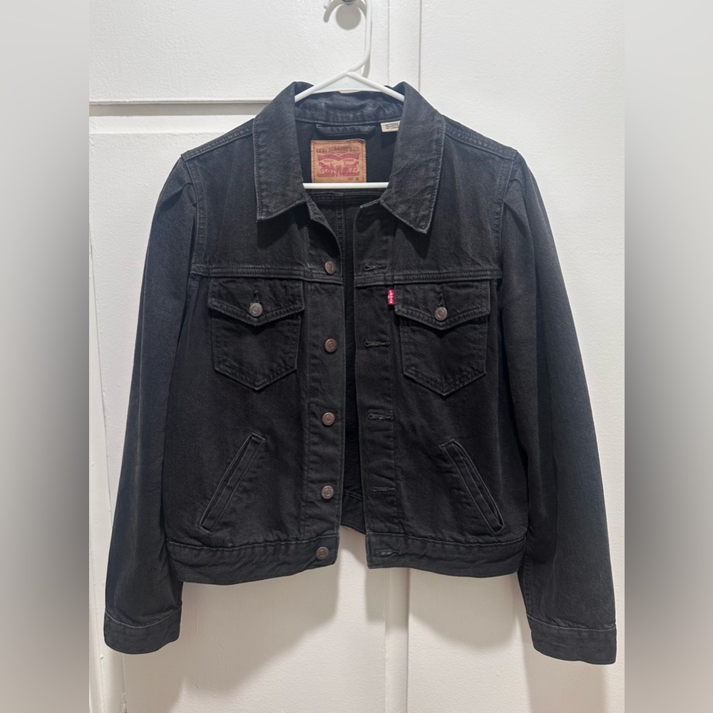 Levi's Original Women’s Puff Sleeve Trucker Jacket